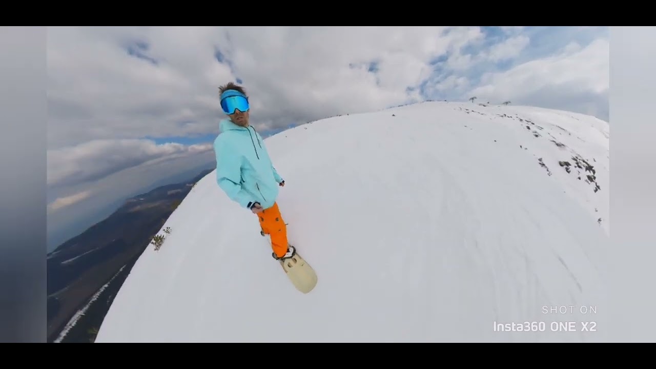 Jasna April 21st Dan n Max riding closing Chopok