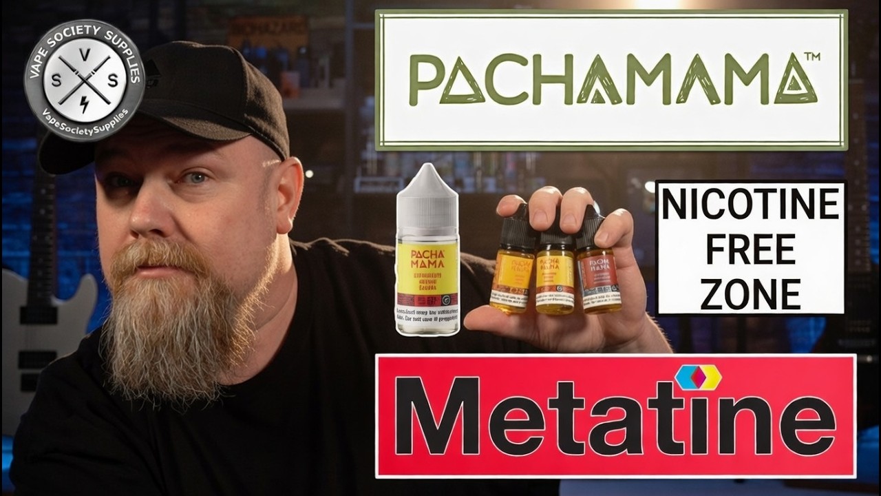 THIS IS CRAZY! Pacha MaMa Metatine eLiquid