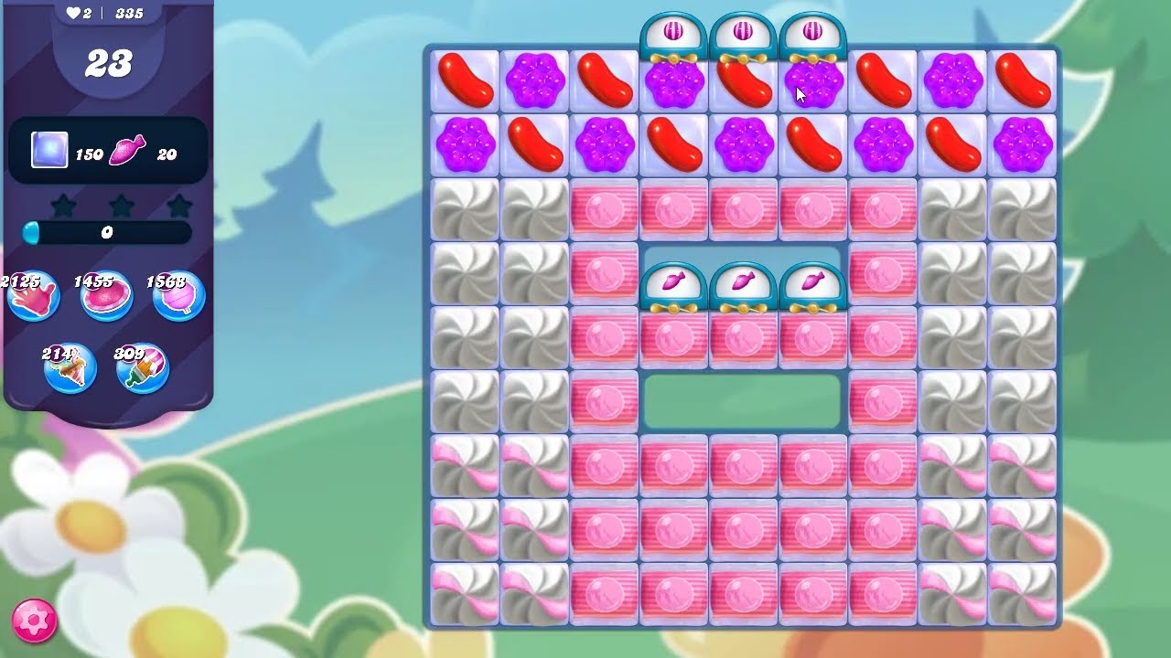 Candy Crush Saga LEVEL 335 NO BOOSTERS