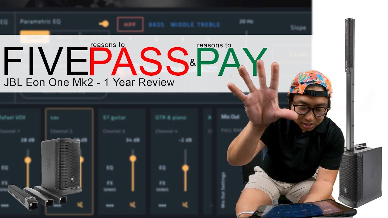 5 Reasons to Pass / Pay for the JBL Eon One Mk2 - One Year Review