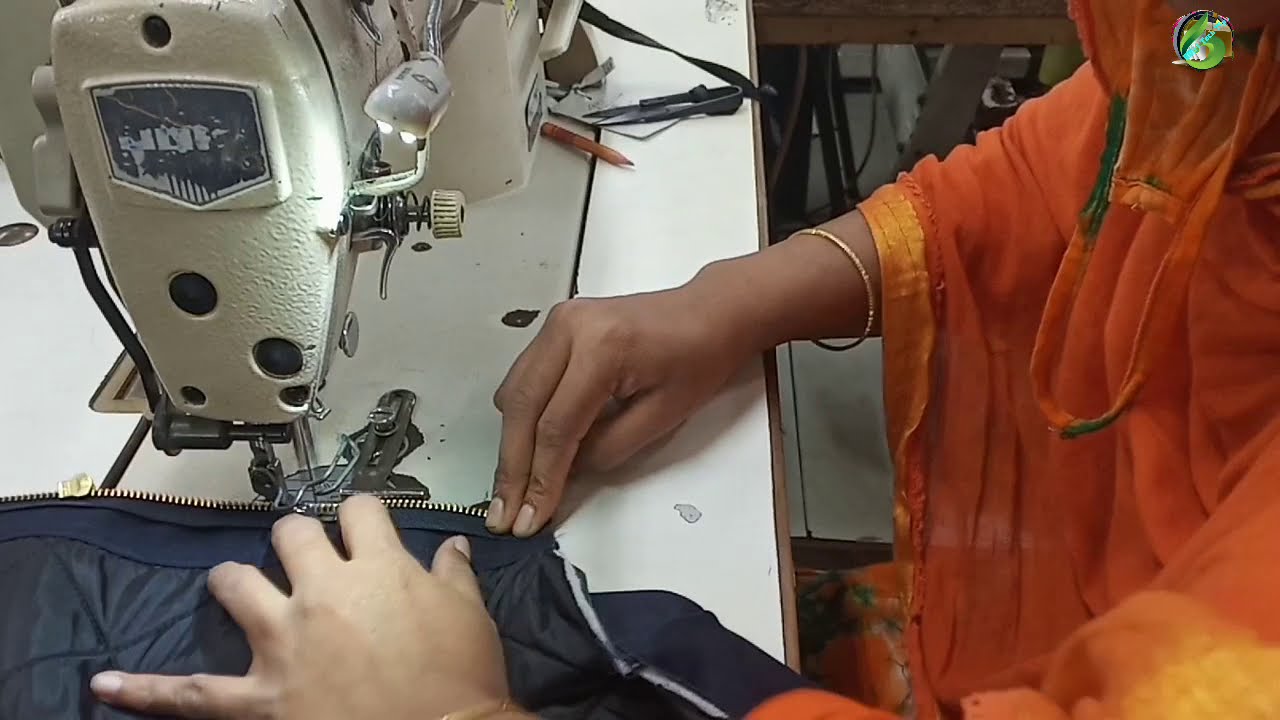 Zippar joint jacket-জিপার জয়েট করবেন- বড় জিপার জয়েট করা শিখুন #  Gb94TechTips