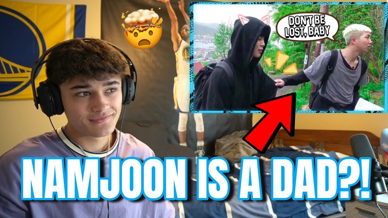 Namjoon (RM) Being the Father of BTS REACTION! RM IS A DAD?!