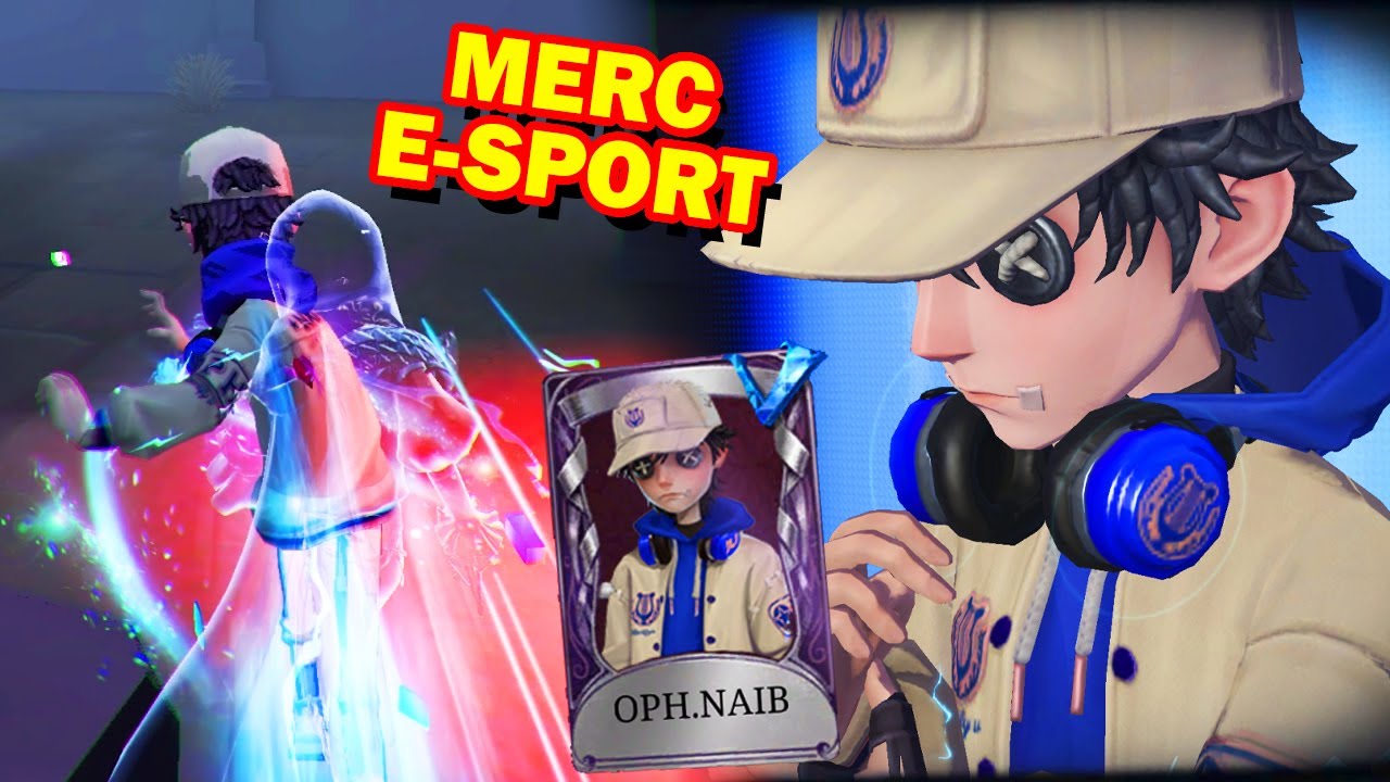 NUEVA SKIN DEL MERC E-SPORT (OPH.NAIB) Y SU ACC "S" ES BRUTAL | IDENTITY V