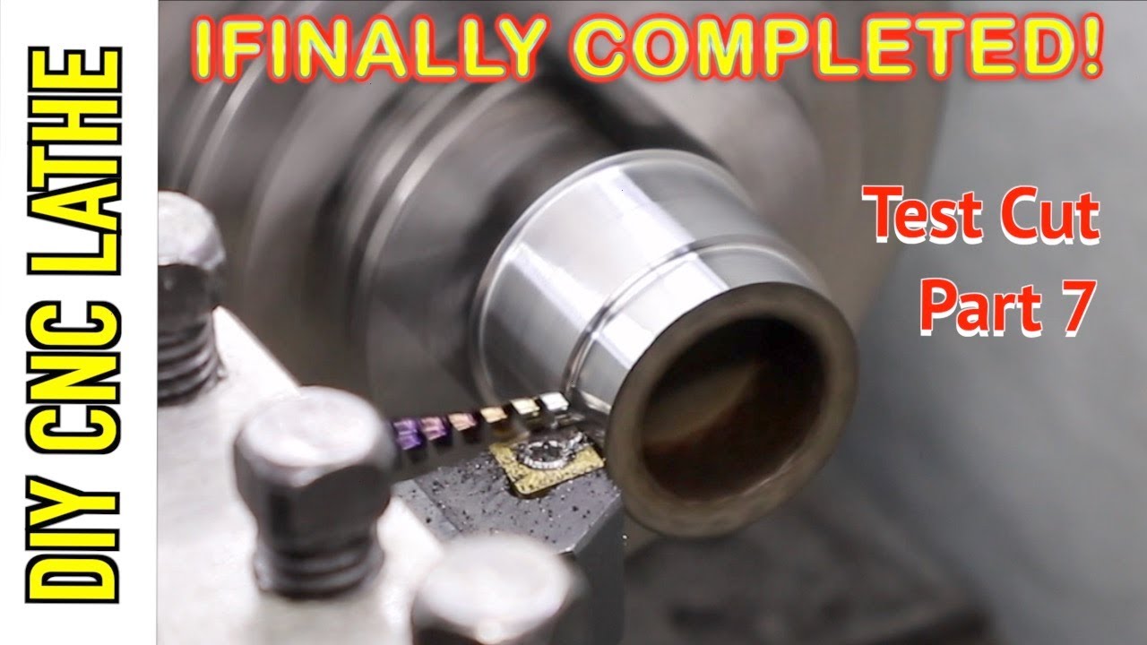Homemade DIY Small CNC Lathe ,Part7