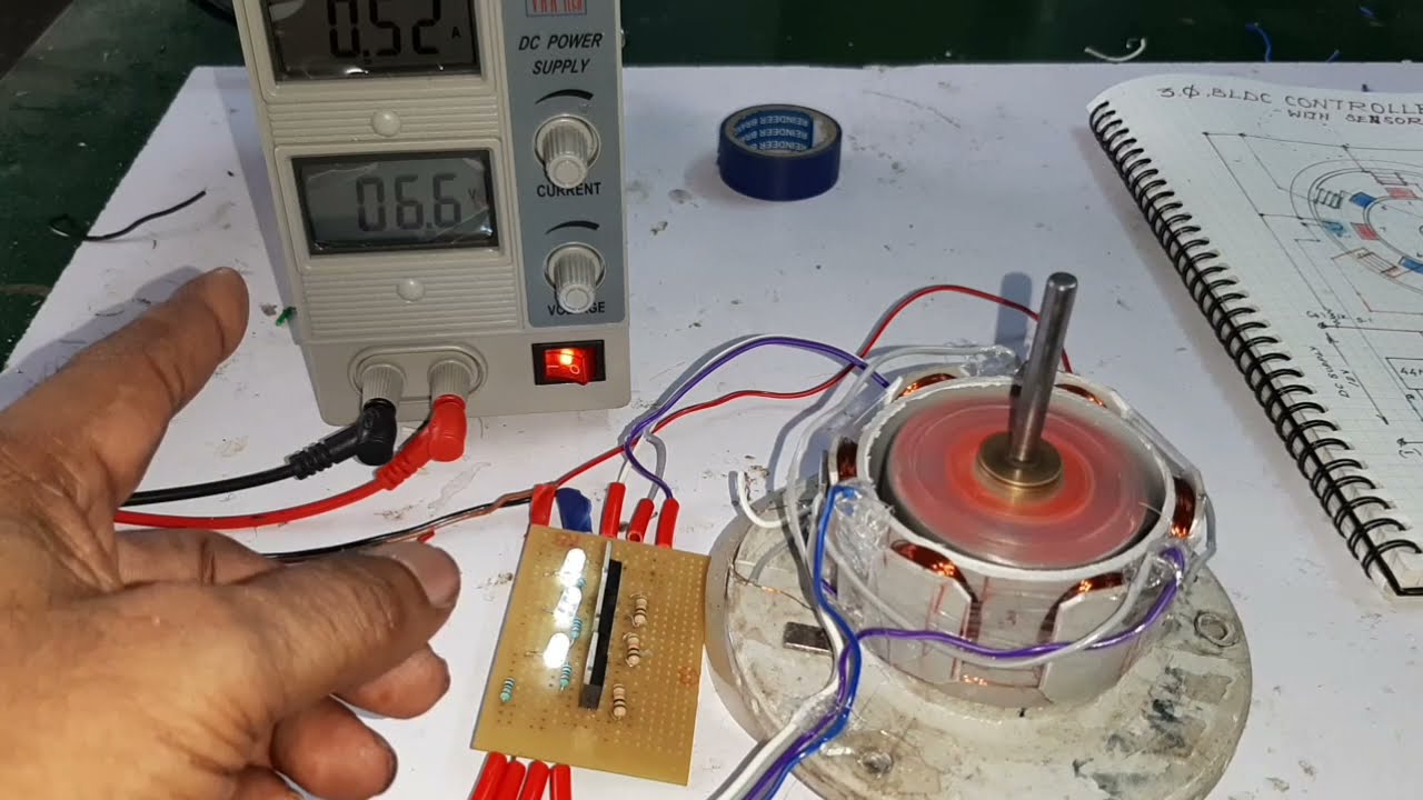 (V-83), НОВОЕ ИЗОБРЕТЕНИЕ 3-ФАЗНОГО КОНТРОЛЛЕРА ДВИГАТЕЛЯ BLDC С ДАТЧИКОМ