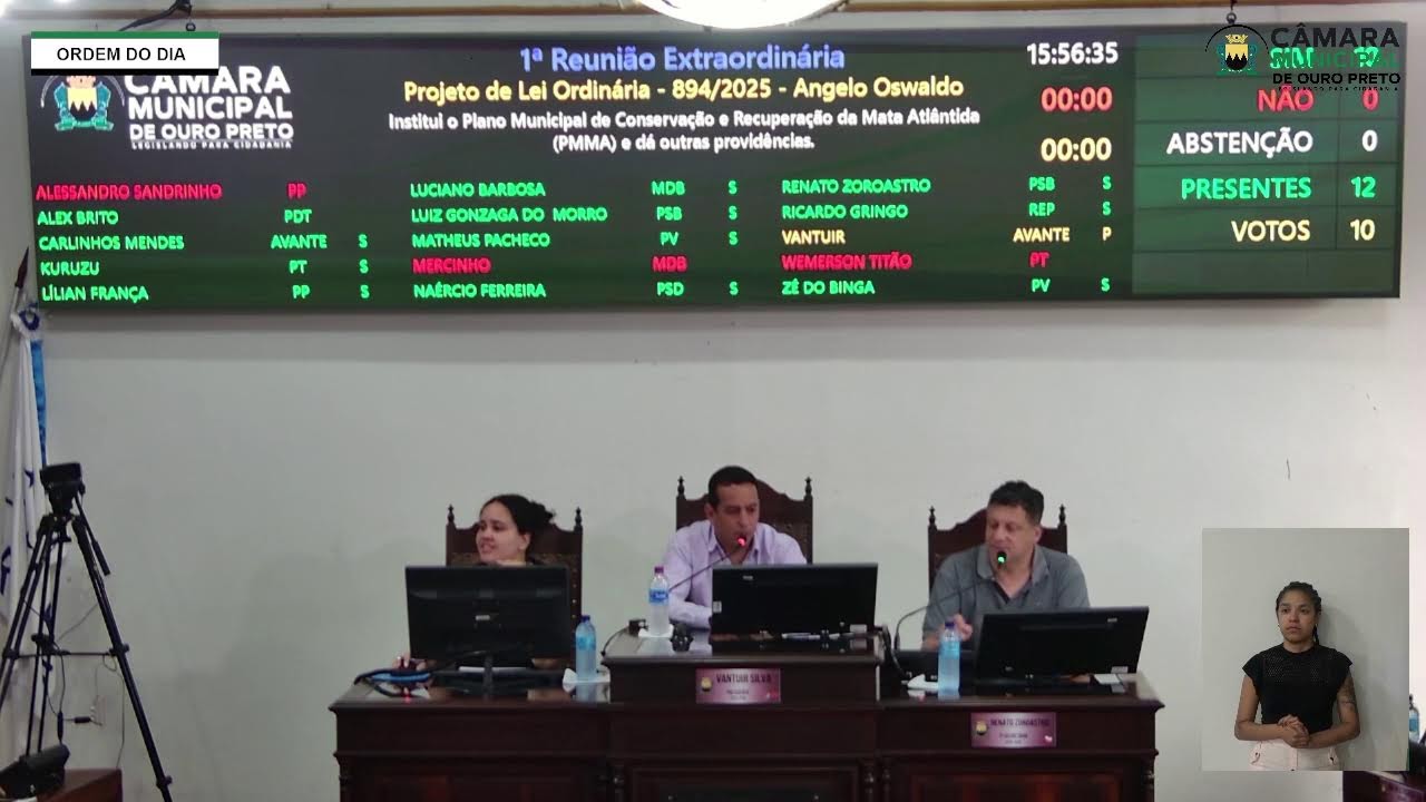 1ª Reunião Extraordinária de 2025