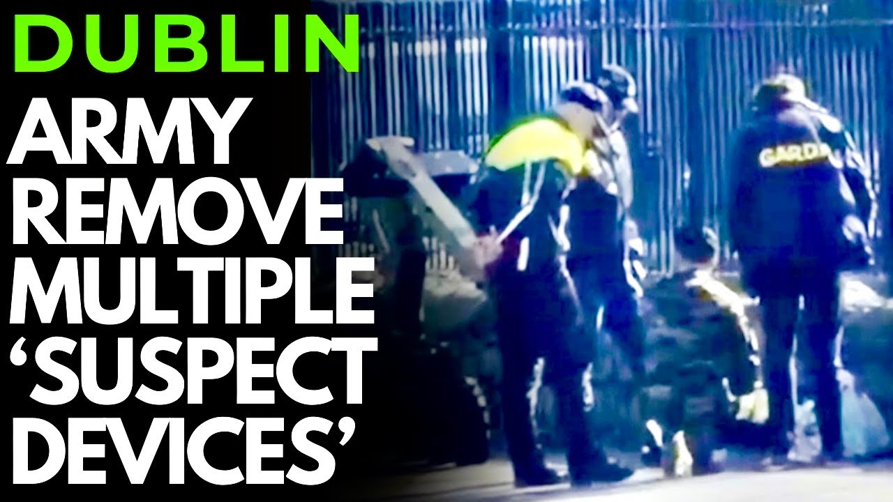 MULTIPLE 'SUSPECT DEVICES' FOUND NEAR DUBLIN HOSPITAL AND SHOPPING CENTRE
