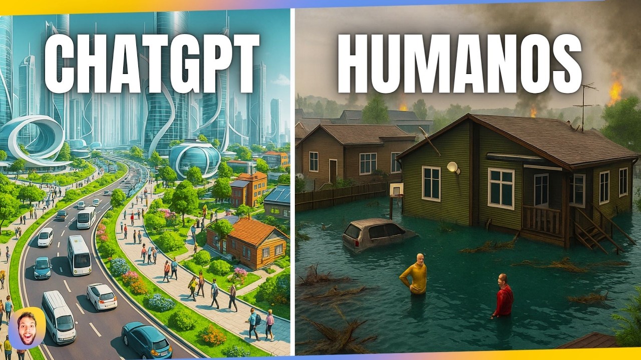 10 Humans VS ChatGPT no Cities Skylines