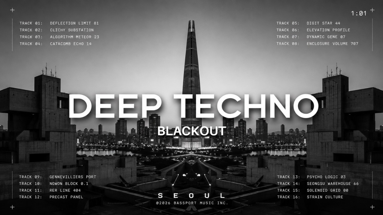 Dub Techno Mix 2026 | SEOUL BLACKOUT | Deep Ambient Underground Techno 4K