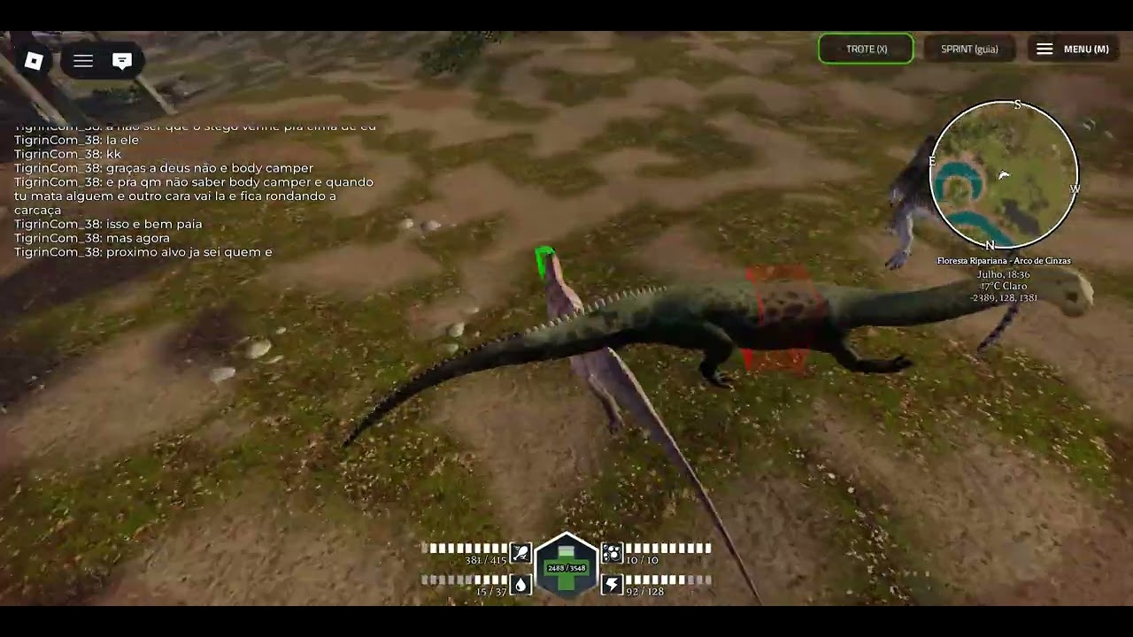 Parte 2 Jogando de Cerato no Prior Extinction! |Roblox|