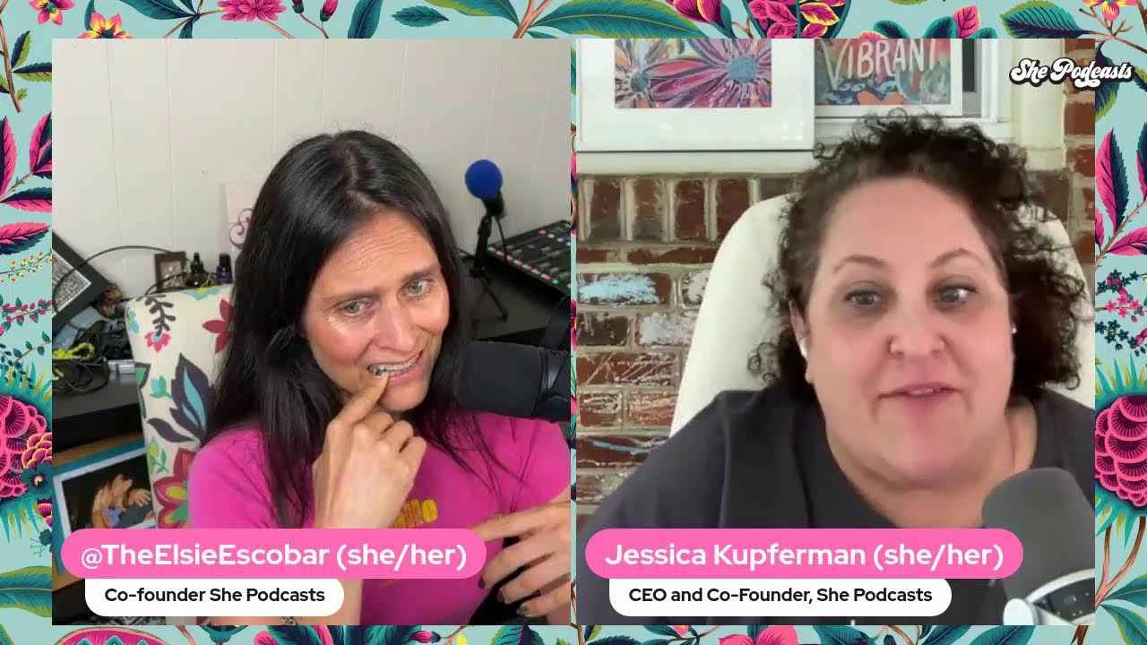 She Podcasts 400th episode - Watch it here LIVE 1pm ET