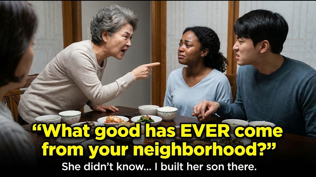 His Korean Mother Asked What Good Comes From My Neighborhood, She Had No Idea I Built Her Son