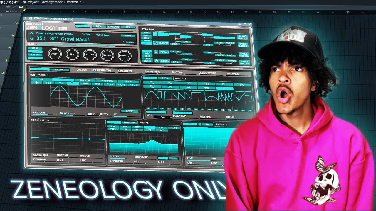 Making A Beat Using ONLY ZENOLOGY