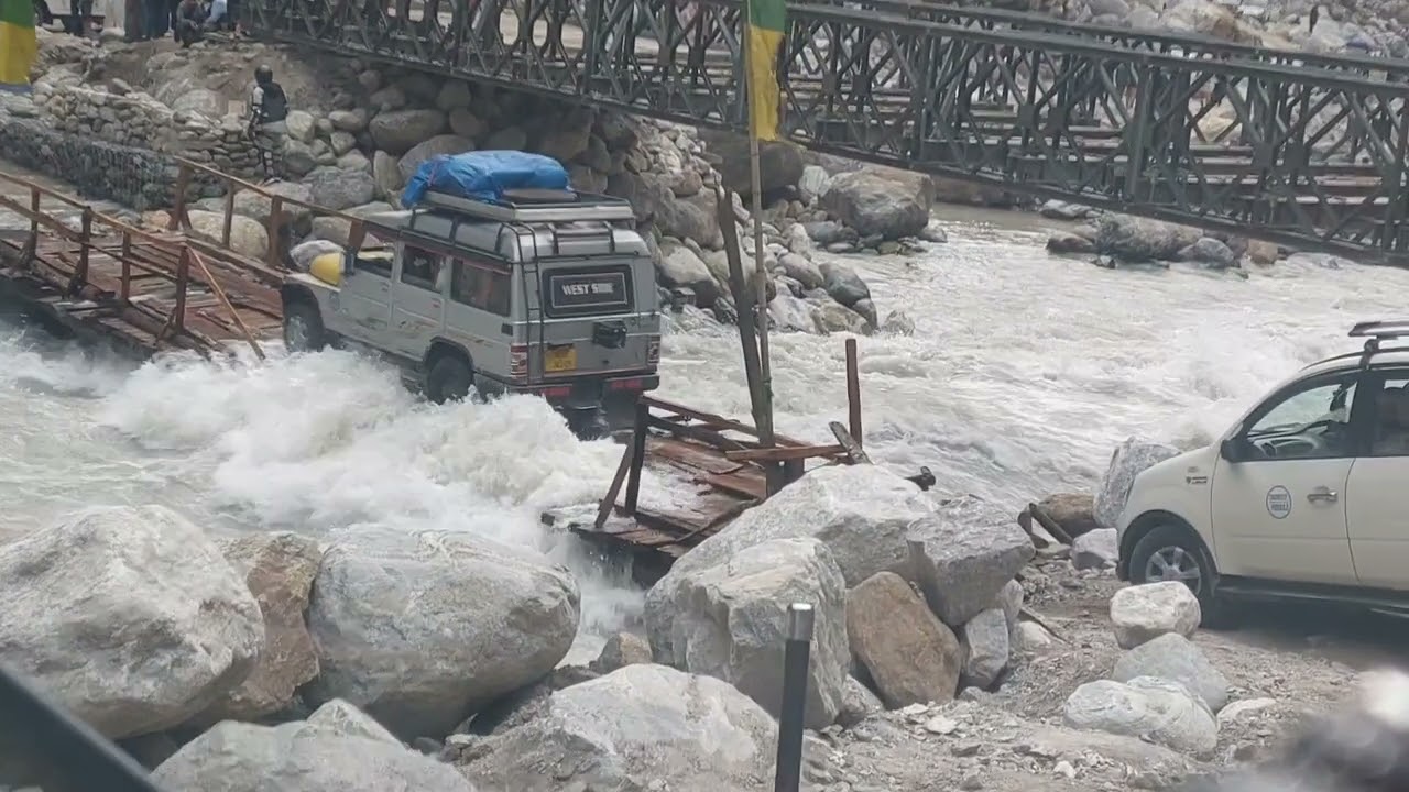 North sikkim hooden luck bridge 🌉
