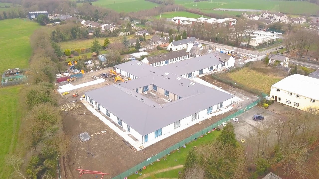 Ballivor Co.Meath, Old NEC factory, Scientology clinic. Mavic Pro