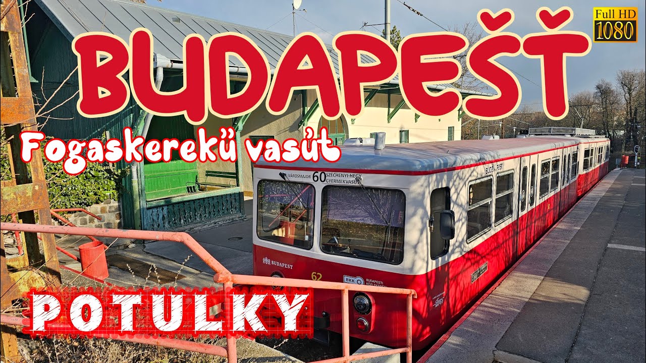 Budapešť, ozubnicou na vrch Széchenyi-hegy
