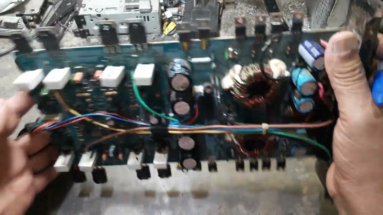 módulo pyramid de 800w defeito resistores carbonizados dica muito importante
