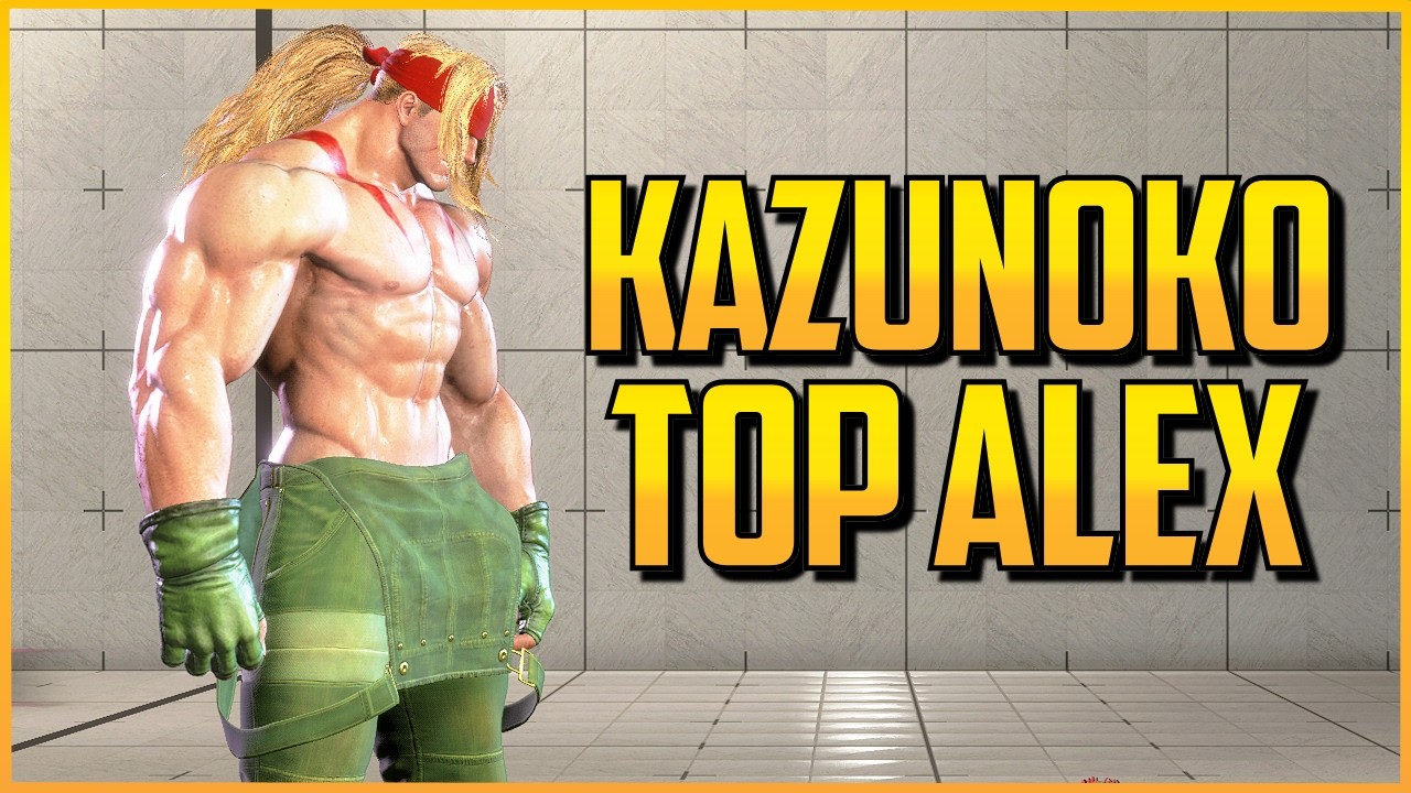SF6 ▰ Early Look At Kazunoko's Alex【Street Fighter 6】