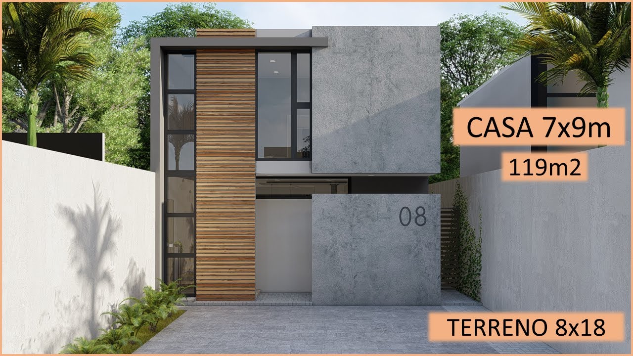 Casa 7 x 9 - 4 habitaciones 120m2