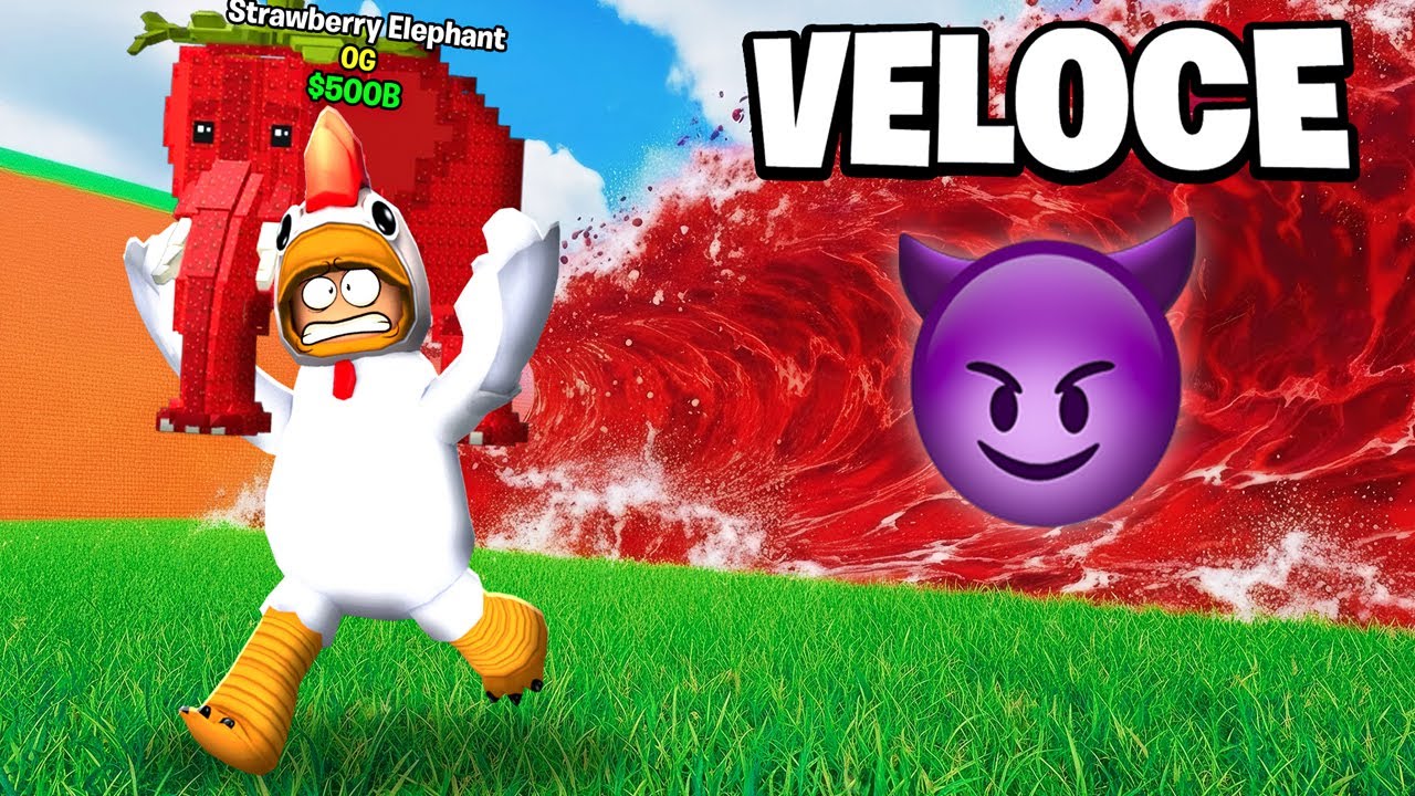 SCAPPA DALLO TSUNAMI PER SALVARE I BRAIN ROT SU ROBLOX!!