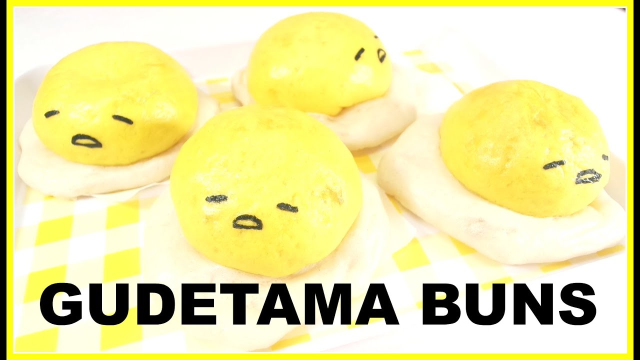 Salted Custard Buns Gudetama (Liu Sha Bao)