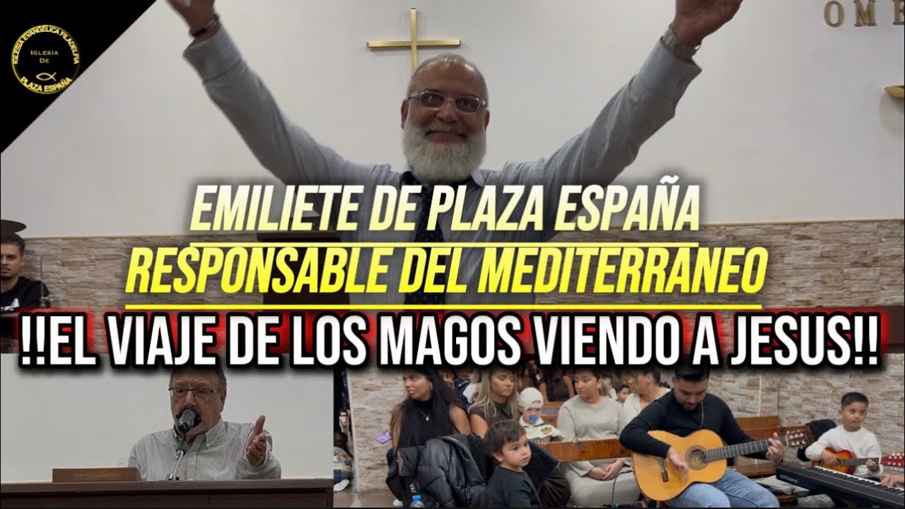 CULTO COMPLETO|TEMA:EL VIAJE DE LOS MAGOS VIENDO A JESUS|EMILIETE DE PLAZA ESPAÑA|02/11/2025