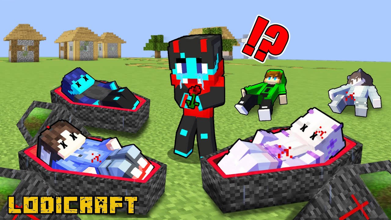 My FRIENDS are DEAD in Minecraft!