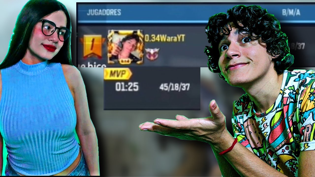 ME ENFRENTO CONTRA UNA STREAMER *rishel* Y QUEDO MVP | COD MOBILE