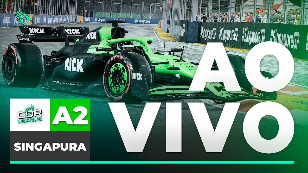 F1 25 - SÉRIE A2 - SINGAPURA | ETAPA 07  - CDR LEAGUE - T14