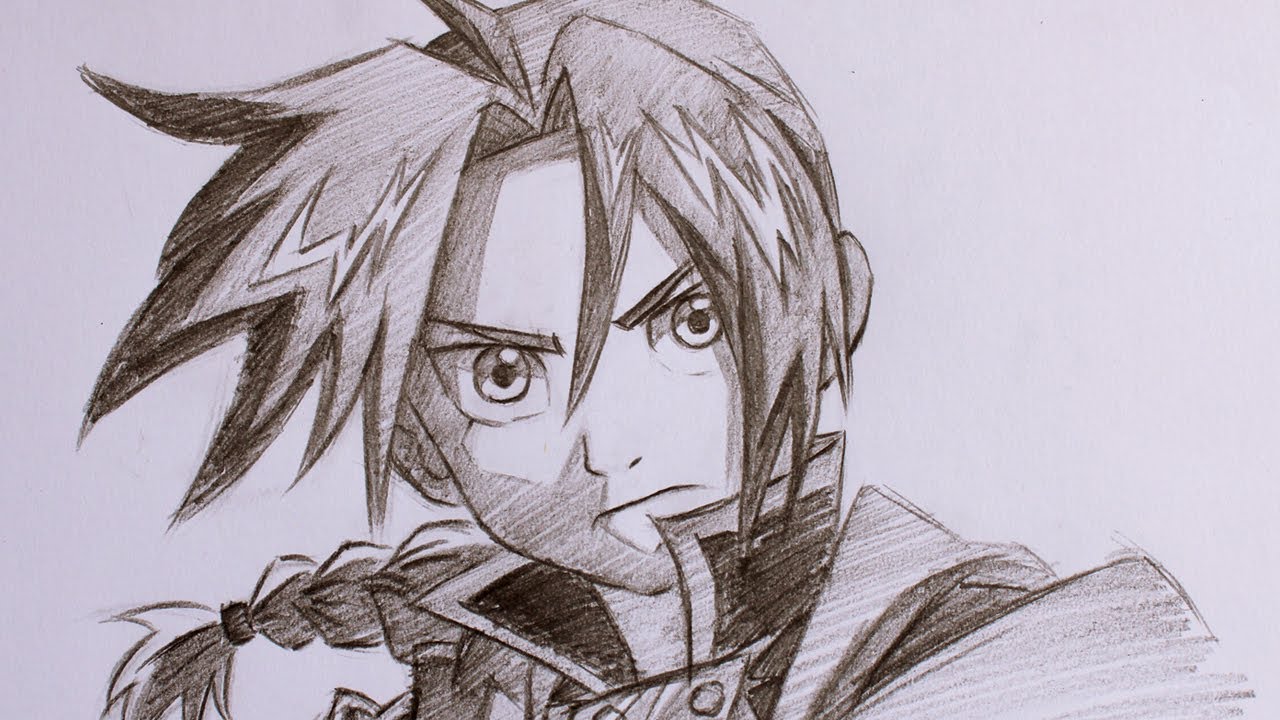 How to Draw Edward Elric - Fullmetal Alchemist