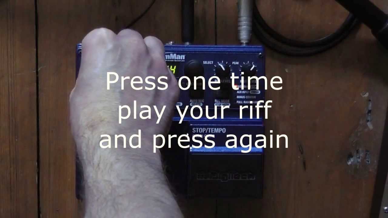JamMan Digitech - Looper and Phrase Sequencer