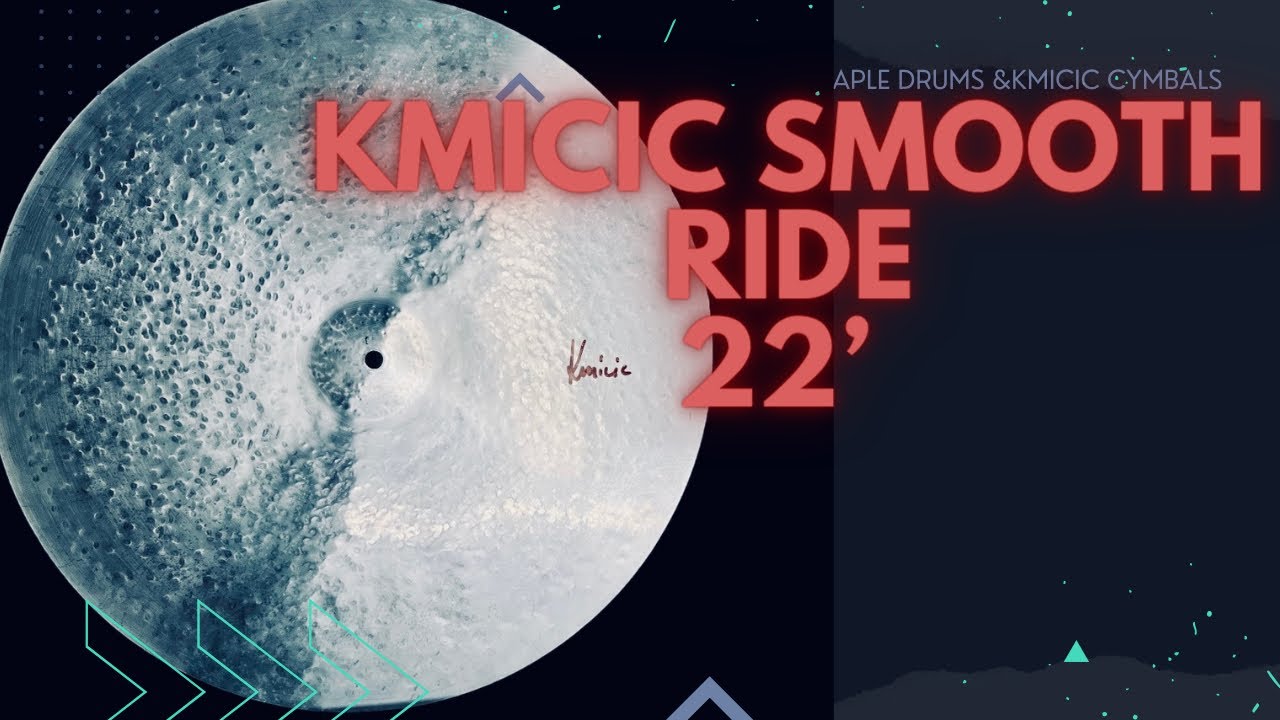 Kmicic Smooth Ride 22&rsquo; #ridecymbal #drumming #cymbals #drummerworld #drummerlife #cymbalsmith