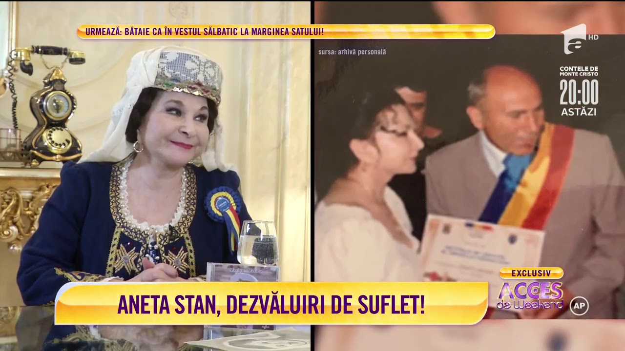 Aneta Stan, destin marcat de tragedii: "Am iubit o singură dată"