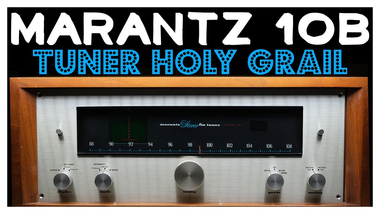 Marantz 10B Vacuum Tube Tuner. One Of The Most Famous Audio Products Ever Produced. History & Repair