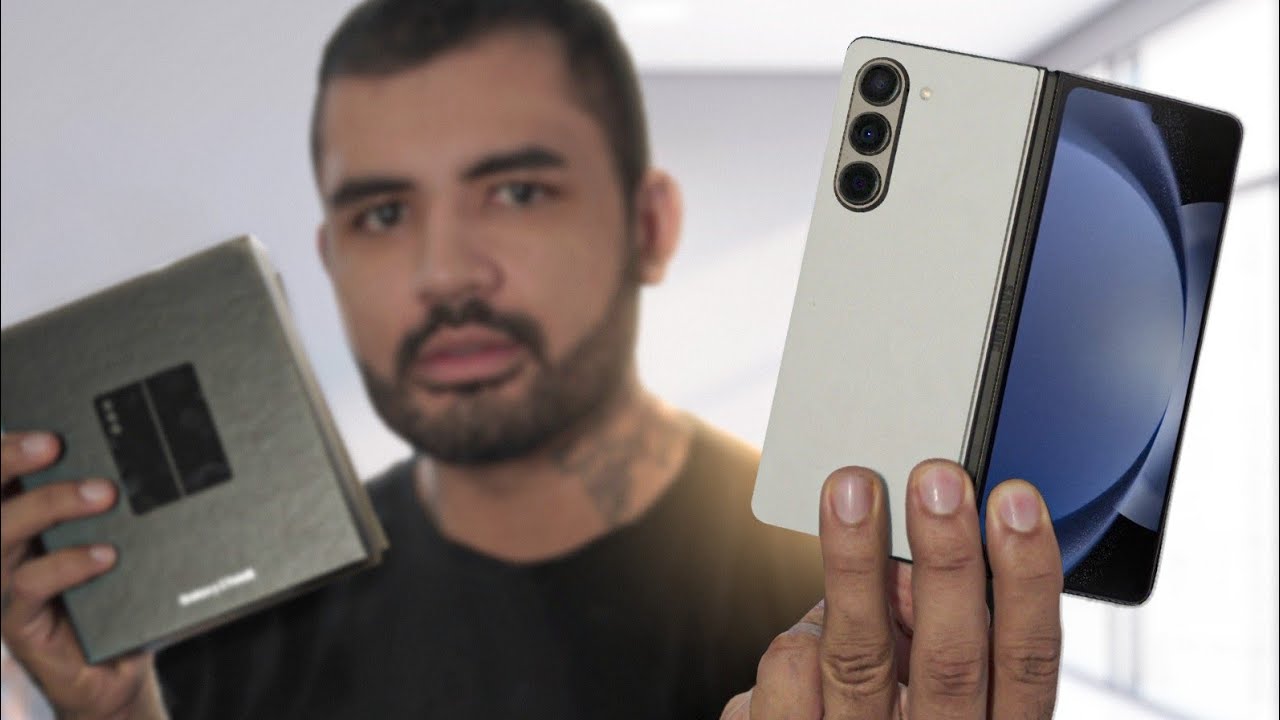 GALAXY Z FOLD 5! 15 MIL REAIS E MUITO POTENCIAL - UNBOXING E PRIMEIRAS IMPRESSÕES