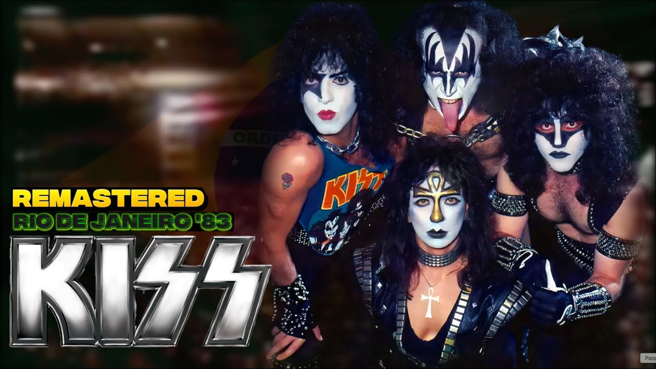 KISS - Rio De Janeiro, Brazil - Full Show - June18th, 1983 - Remastered  Original broadcast