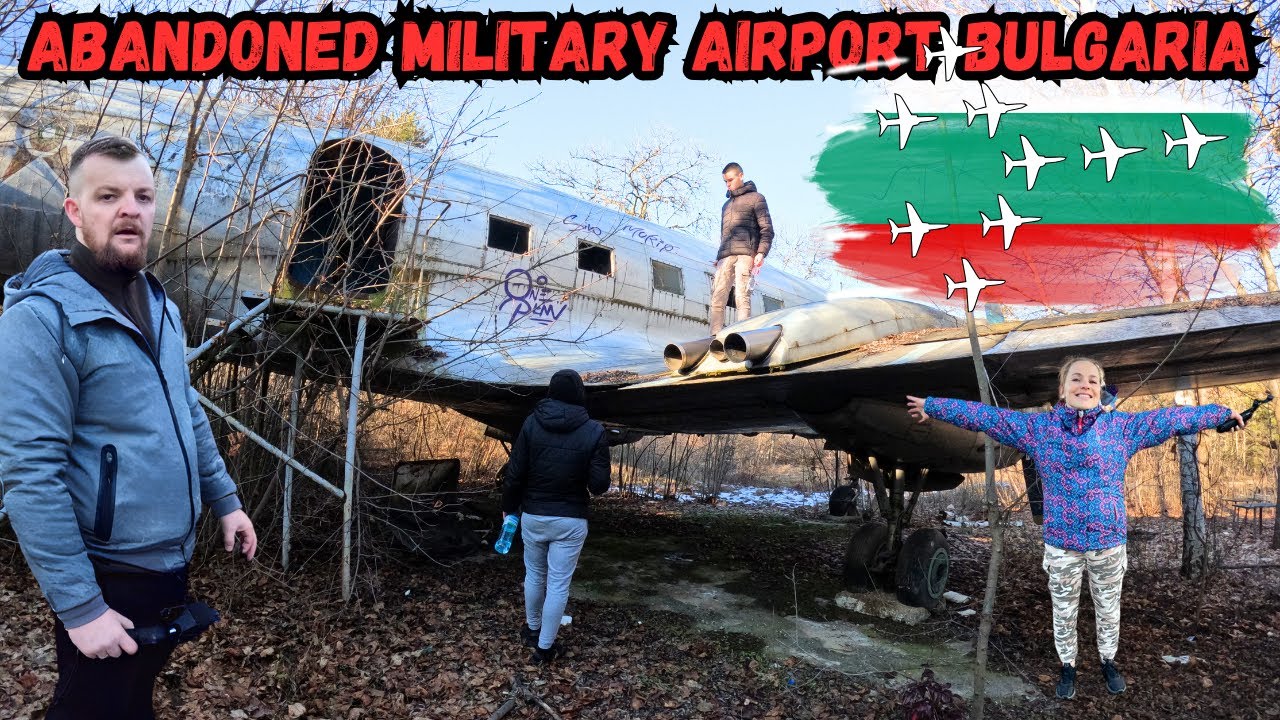 Sneaking into an ABANDONED MILITARY AIRBASE! #bulgaria #abandoned #military