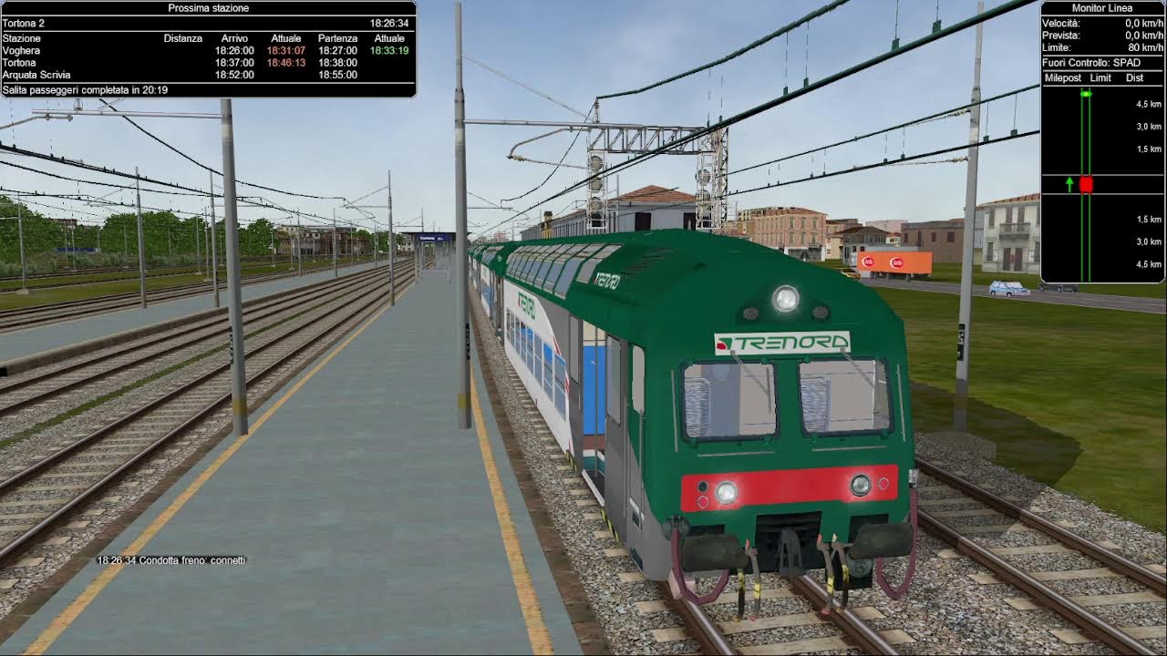 Live open rails: R3005 2 (fino a Tortona)