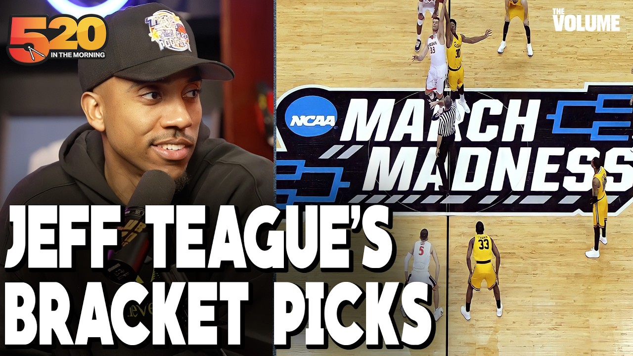 Jeff Teague makes his PERFECT March Madness Bracket: “Florida is WINNING national championship”
