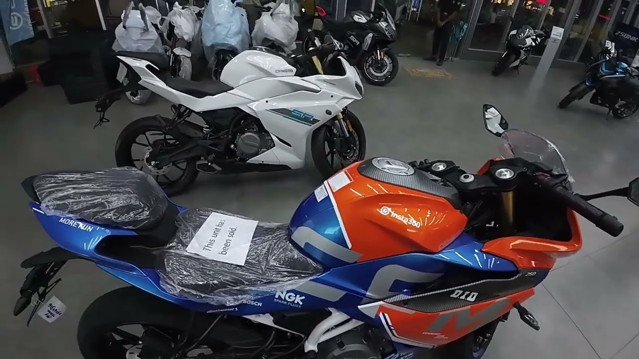 অস্থির কালারে CF Moto 250SR👌👌👌
