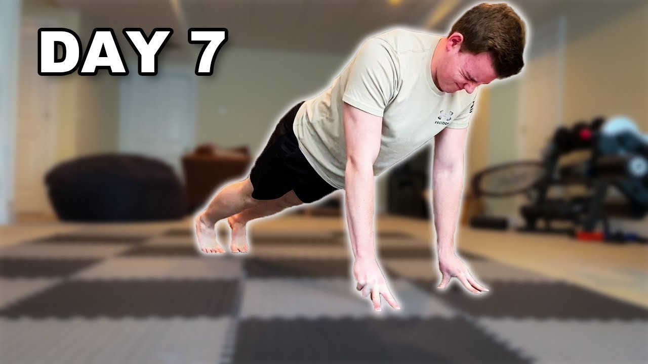 Learning the 3 Finger Pushup in Only One Week!