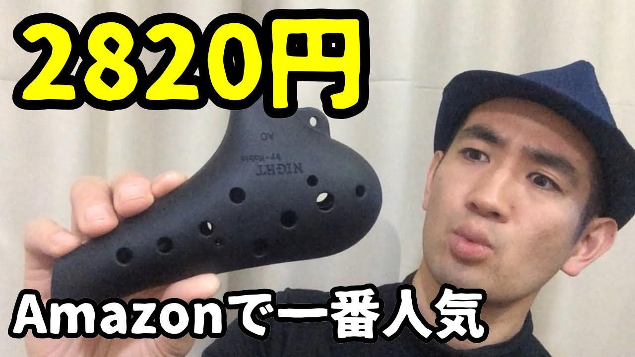 Amazonで人気1位の激安プラスチックオカリナだと…？