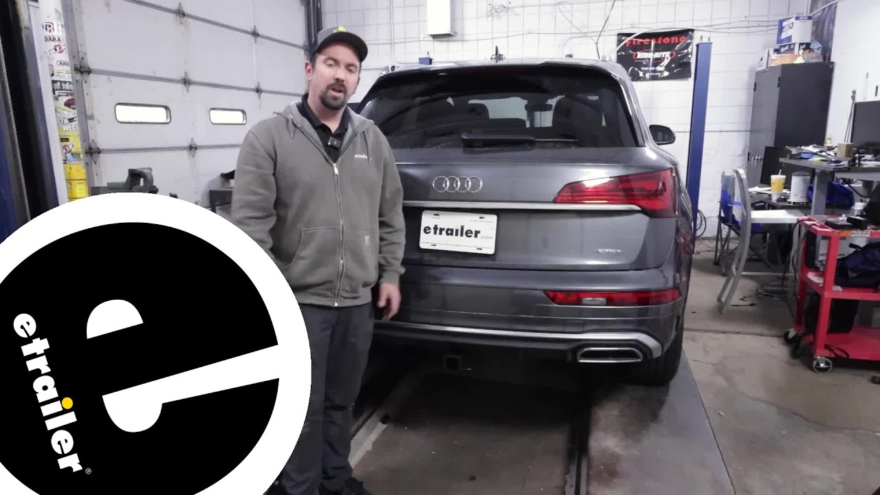 etrailer Class III Trailer Hitch Step-By-Step Installation - 2024 Audi Q5