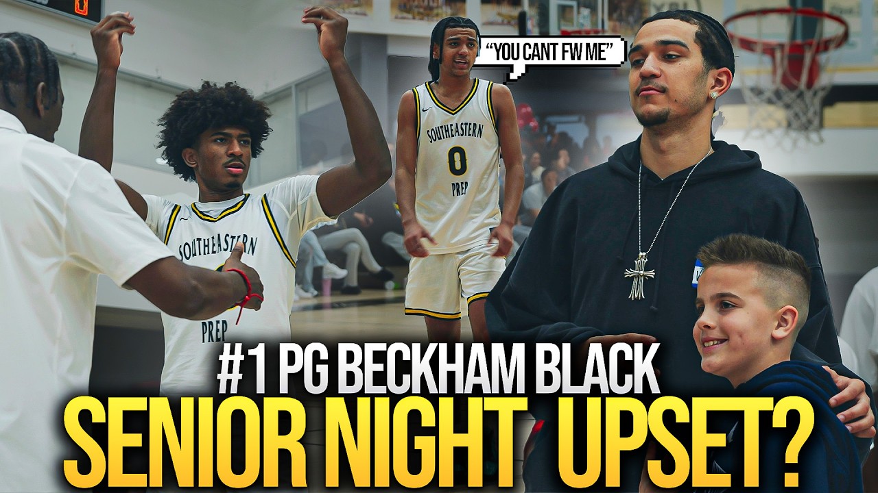 #1 Beckham Black & #12 SEPA UPSET On Senior Night... Infront of AB and his squad??