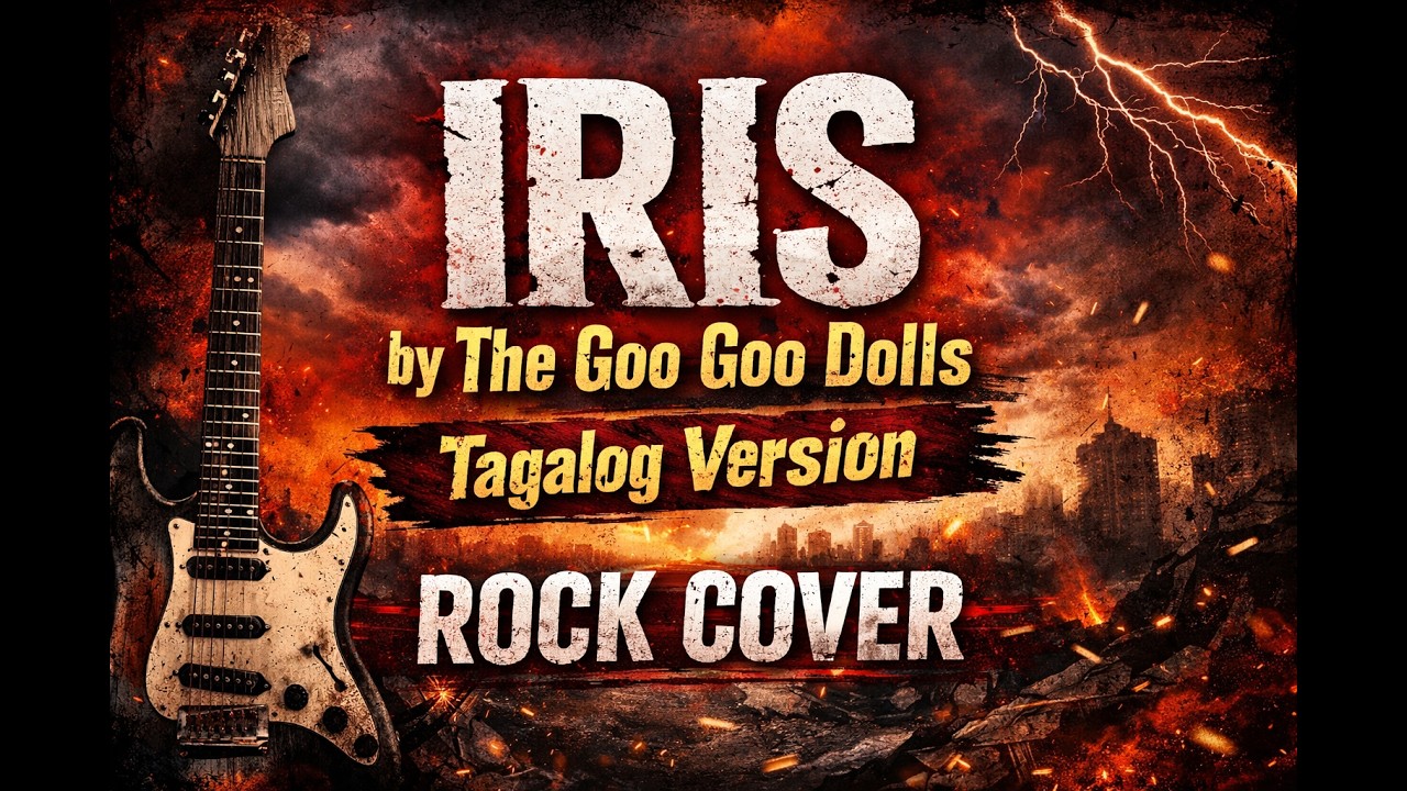 Iris by The Goo Goo Dolls | Tagalog Version | Rock Cover