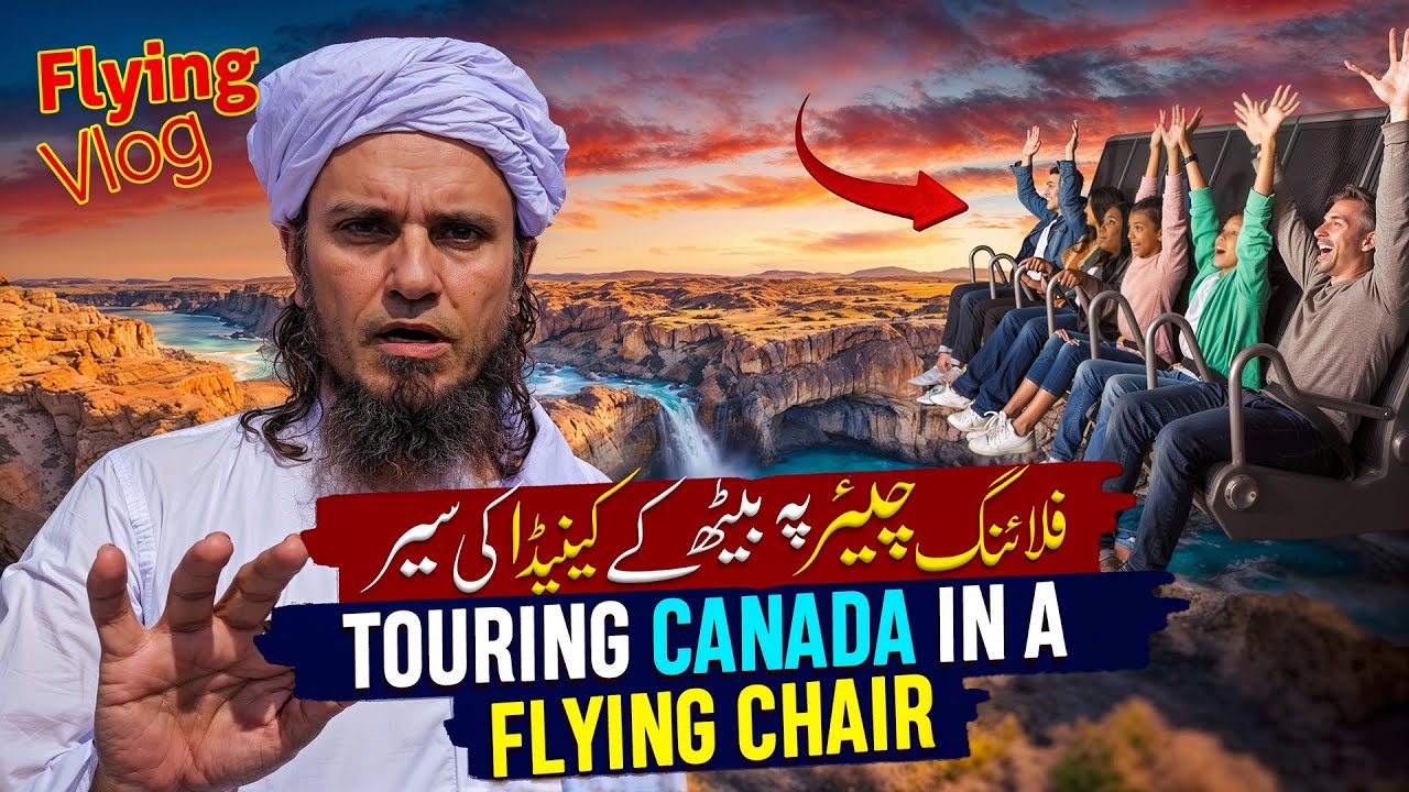 Flaying Chair Pai Beth K Canada Ki Sair - Mufti Tariq Masood Canada Vlog 2024