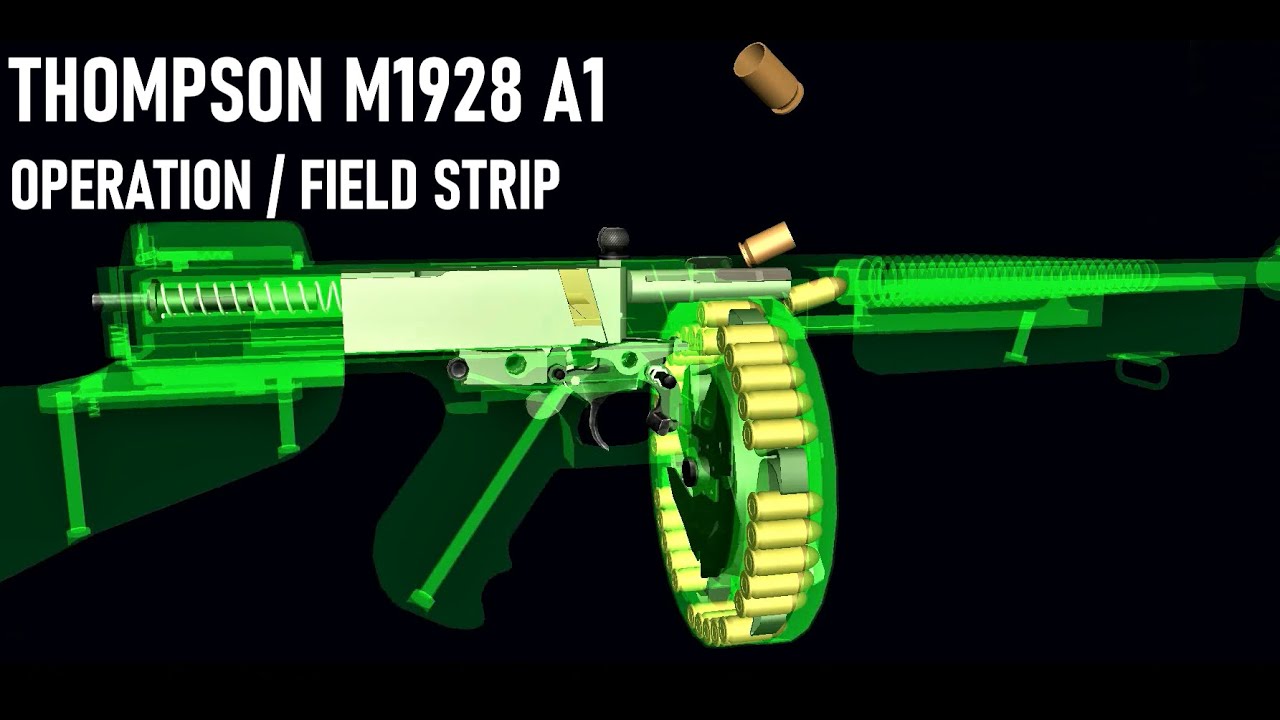 How a Thompson M1928 A1 Works | World Of Guns | Operation and Field Strip