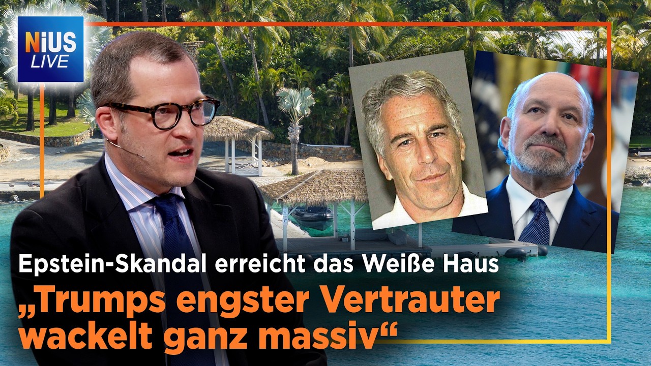 Trump-Minister auf Epsteins Insel: Was Lutnick wirklich verschwieg | NIUS Live vom 11.02.2026