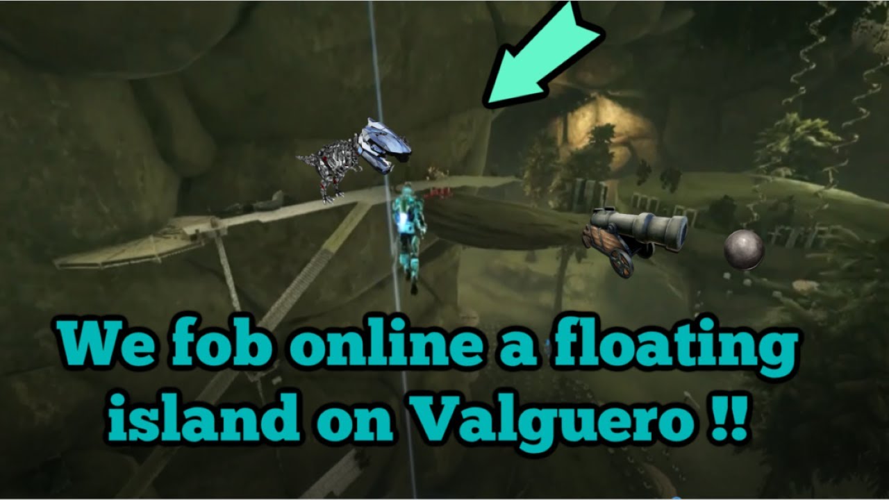 ONLINE DESTROYING FLOATTING ISLAND ON SERVER 90 - Ark official Small tribes