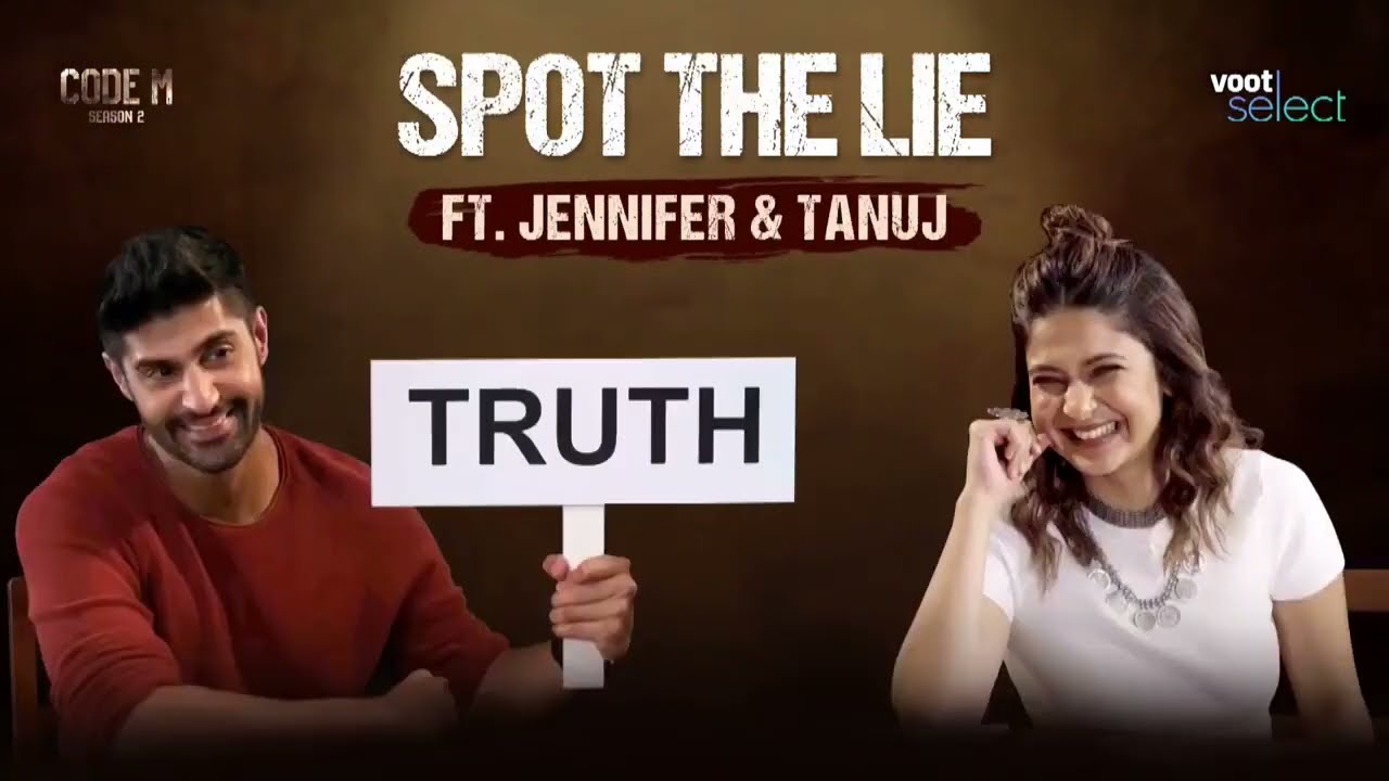 Spot The Lie ft. Jennifer Winget and Tanuj virwani | code m season 2 | Voot select